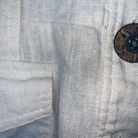 Vintage Smart Set Linen Waist Tie Jacket Coat - Picture 8 of 8